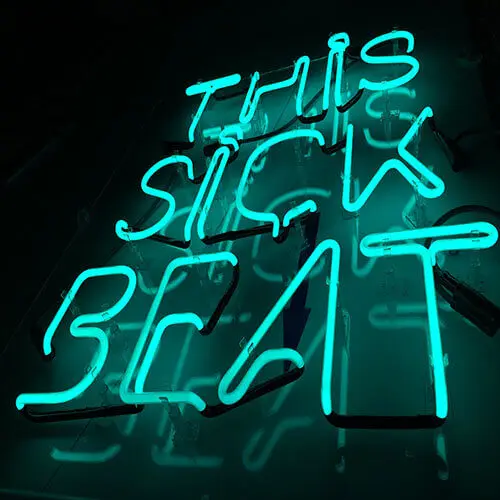 Teal Neon Sign